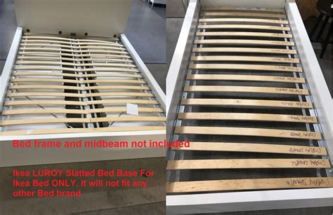 slatted base vs mattress